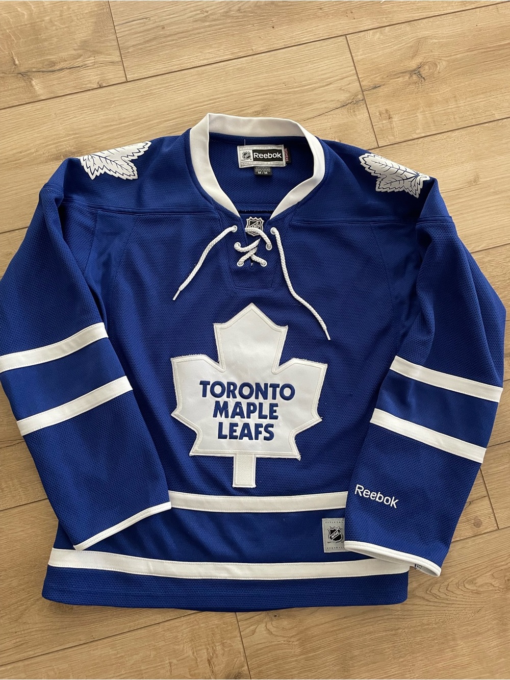 Reebok Toronto Maple Leafs 2014 Winter Classic Jersey Laceup Women’s M